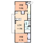 オルテンシアの間取り
