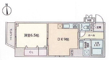 CAVE YUSHIMAの間取り