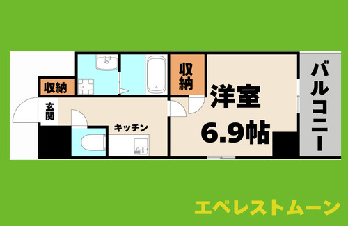 エスリード金山エクセアの間取り