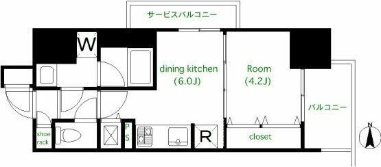 アークプラザ西日暮里の間取り