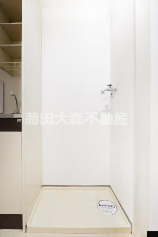 スカイコート大森第4の設備|室内洗濯機置場