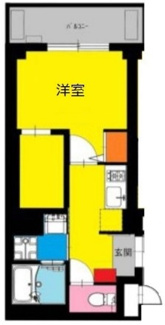【間取り】 | ｂ’ＣＡＳＡ浅草イースト | 間取りです。