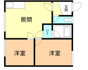 ハイツサンエバーの間取り