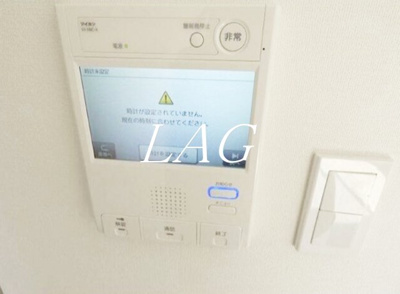 【セキュリティ】 | ライジングプレイス綾瀬二番館 | モニター付きインターホンです。