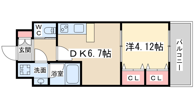 【間取り】 | プレジオ中津
