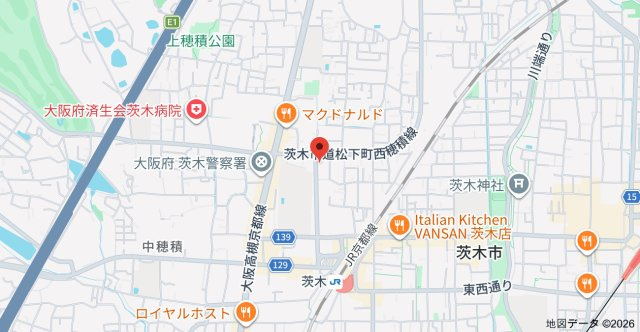 【地図】 | ル・レーヴ茨木