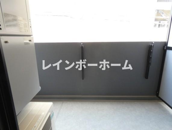 プラウド川越のバルコニー
