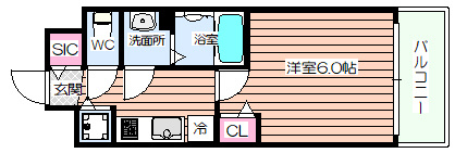 【間取り】 | プレサンス塚本駅前
