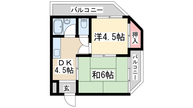 【間取り】 | ガルボ淡路