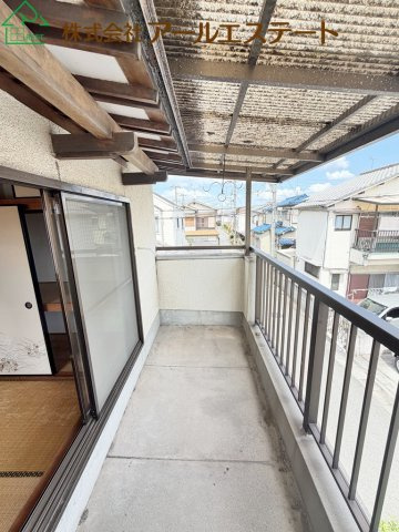 高砂市米田町米田　　　JR「宝殿駅」徒歩12分のバルコニー