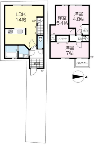 【間取り】 | K22265-待鳳