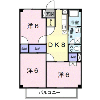 【間取り】 | コーポサンシャイン