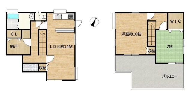 【間取り】 | 吉見町下細谷　中古戸建