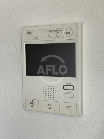 コンフォリア京町堀のセキュリティ|コンフォリア京町堀　モニター付きインターホン