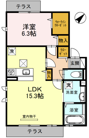 【間取り】 | セジュールコートあべのSR