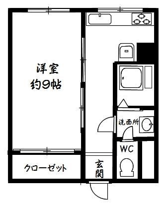 同潤会磯子ハイツの間取り