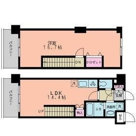 ルーチェ茗荷谷の間取り|間取りです。