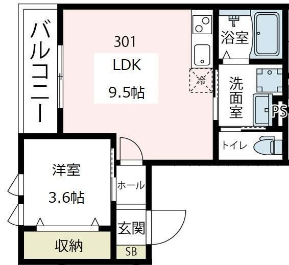 【間取り】 | Viola.K2