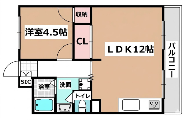 【間取り】 | ミタカハイツ