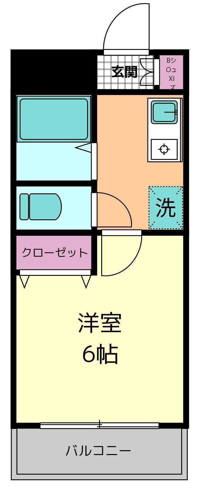 フィールデンス小田急相模原の間取り