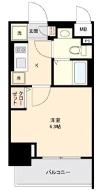 Ｌｅ－ｌｉｏｎ西早稲田の間取り