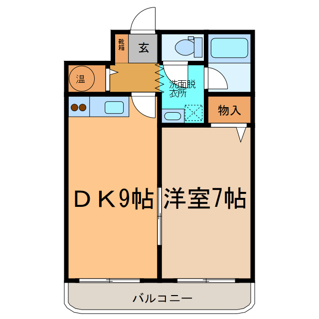 コーポYSDの間取り