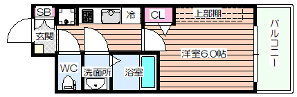 【間取り】 | プレサンスOSAKA姫里ヴィオン
