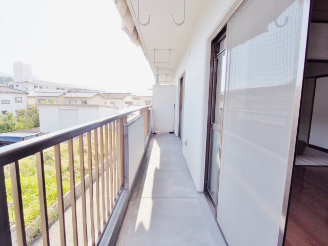 メゾン森川のバルコニー