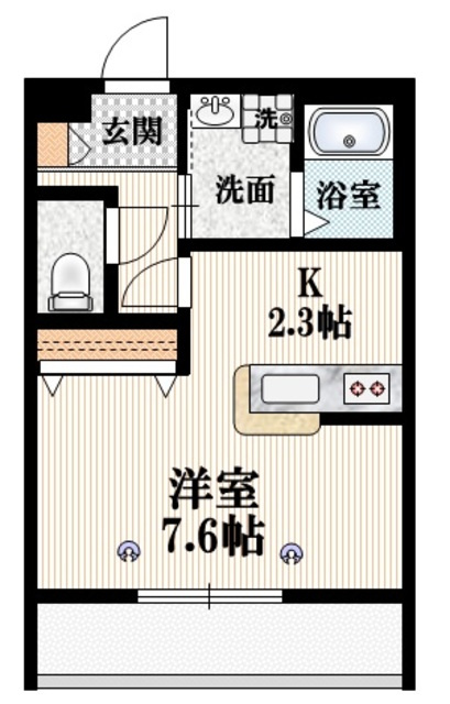 Ｅｓｐｅｒａｎｚａの間取り|★閑静な住宅地★カウンターキッチン★