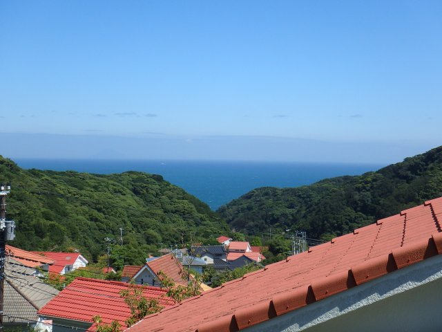 S1801H　碁石が浜分譲地中古住宅の展望|海一望