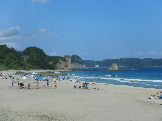 S1801H　碁石が浜分譲地中古住宅の周辺|吉佐美大浜まで約徒歩16分