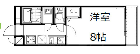 K'ｓメゾンフォックスの間取り