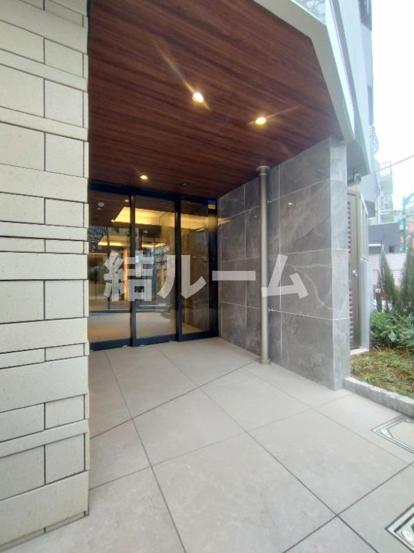 練馬区富士見台２丁目の賃貸マンションのエントランス