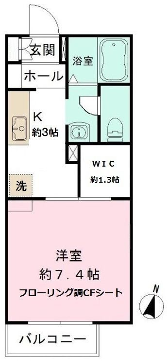 トップスターコート船橋の間取り