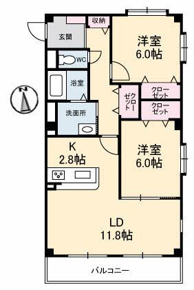 バウライフの間取り