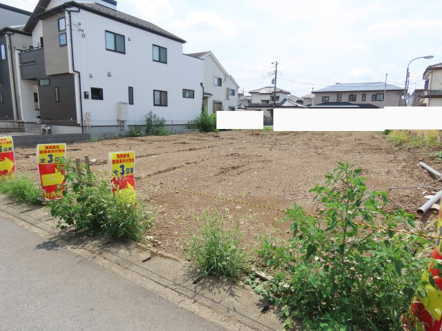 坂戸市中富町売地の外観
