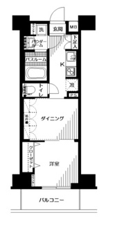 【間取り】 | 日神デュオステージ浅草三筋 | 間取りです。