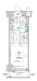 【間取り】 | レアライズ清澄白河 | 間取りです。