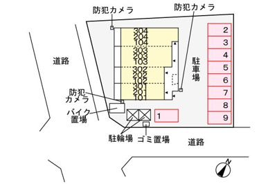 【駐車場】 | ルミナス　コート