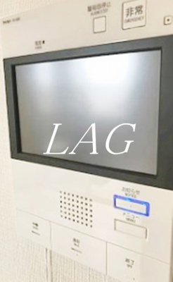 【セキュリティ】 | メイクスデザイン入谷アジールコート | モニター付きインターホンです。