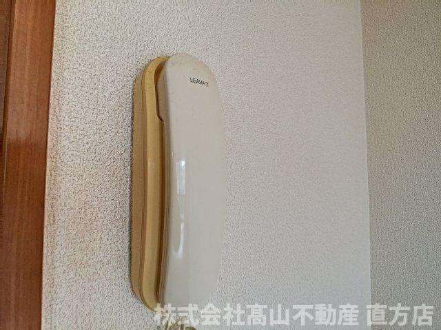 直方市大字感田のアパートのセキュリティ