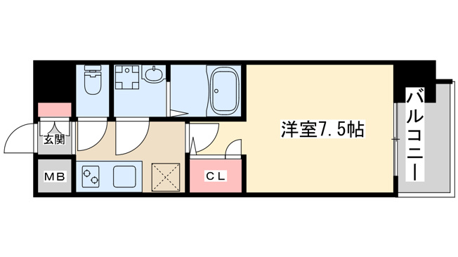 【間取り】 | エスレジデンス福島グランデ