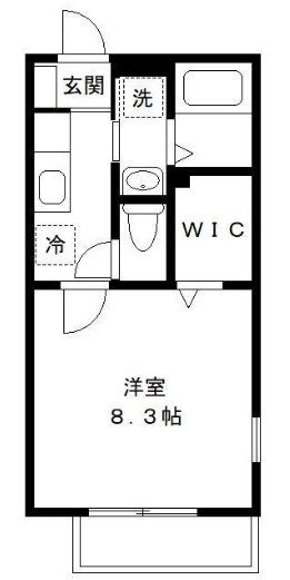 ブラン　ラトゥールⅠの間取り