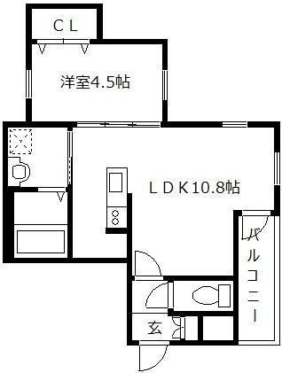 ベルウッドコート塩原の間取り