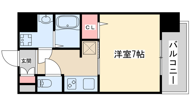 【間取り】 | エスレジデンス福島グランデ