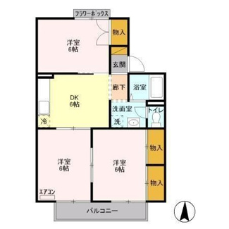 【間取り】 | サンモールおゆみ野Ａ