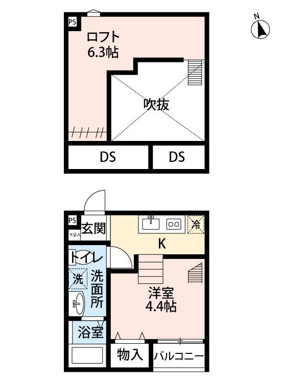 Infinity 東大宮(インフィニティ　ヒガシオオミヤ)の間取り