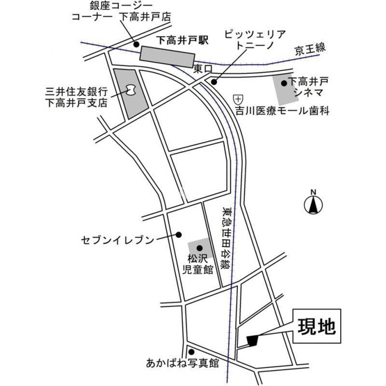 【地図】クレストS