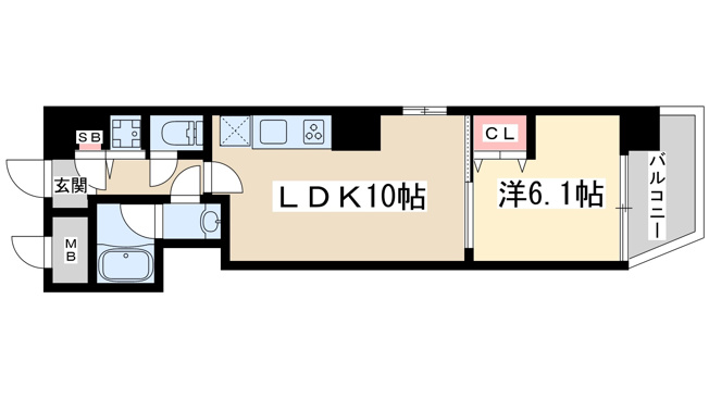 【間取り】 | ルヴェール新大阪