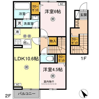 【間取り】 | セレーナ引野